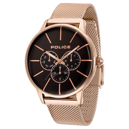 POLICE(ポリス)腕時計SWIFT スウィフト ブラック/ローズゴールド【14999JSR-02MM】