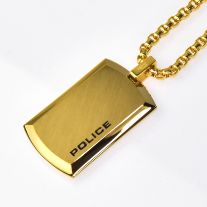 polis_necklace_purity_POLICE(ポリス)ネックレス　PURITY ゴールド(NEW)【25988PSG02】