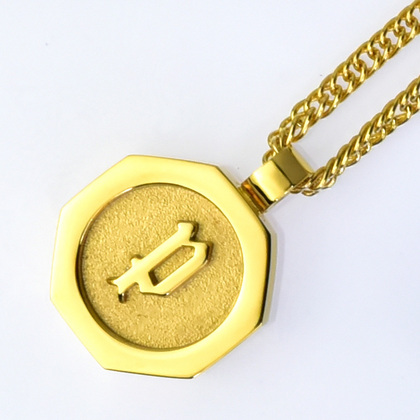 POLICE(ポリス)ネックレス  TOKEN ゴールド【26155PSG】police_necklace_n_token_001