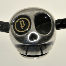 ݥꥹͥå쥹SKULL BK