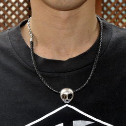 ݥꥹͥå쥹SKULL BK
