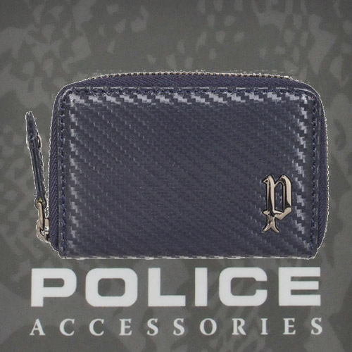 POLICE(ポリス)LUCENTE コインケース ネイビー【PA-70204-50】