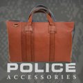 POLICE(ポリス)ビジネスバッグ  MONOGRAM ブラウン【PA-61001-25】