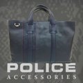 POLICE(ポリス)ビジネスバッグ  MONOGRAM ネイビー【PA-61001-50】