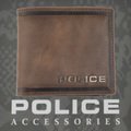 POLICE   財布　二つ折り　EDGE　ダークブラウン【PA-58000-29】