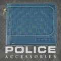 POLICE   財布　二つ折り　MESH  グリーン【PA-57001-35】