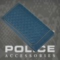 POLICE　長財布  MESH  グリーン【PA-57002-35】