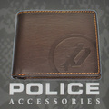 POLICE(ポリス)BASICⅡ 二つ折り財布 ダークブラウン【PA-55602-29】