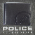POLICE(ポリス)BASICⅡ 二つ折り財布 ブラック【PA-55602-10】
