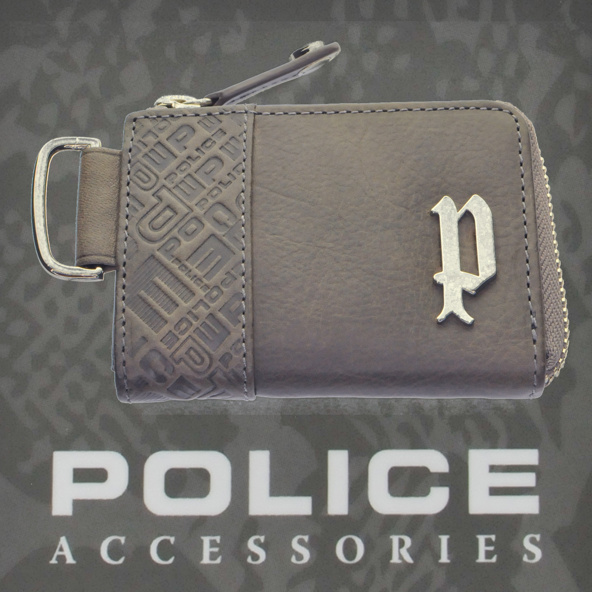 POLICE(ポリス)CIRCUIT コインパース カーキー【PA-56101-35】