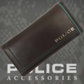 POLICE　長財布  COLORS  チョコ【PA-58401-29】