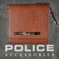 POLICE   財布　二つ折り　MODEST ブラウン【PA-58500-29】