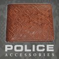 POLICE　財布　二つ折り　MONOGRAMⅡ  ブラウン【PA-56501-25】