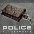 POLICE(ポリス)MONOGRAMⅡ キーケース ダークブラウン【PA-56500-29】