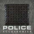 POLICE　メンズ　二つ折り財布　WING  ブラック【PA-58800-10】