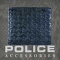 ポリス 財布 二つ折り WING ネイビー【PA-58800-50】