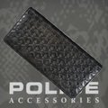 財布　メンズ　ポリス WING ブラック【PA-58801-10】