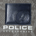 POLICE 財布 二つ折り BASICⅣ ネイビー【PA-59300-15】