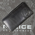POLICE 長財布 BASICⅣ ファスナー ブラック【PA-59302-10】