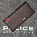 POLICE　長財布  LINEA  ダークブラウン【PA-59502-29】