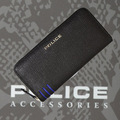 POLICE　長財布　LINEA　ファスナー ブラック【PA-59503-10】