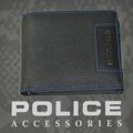 POLICE   財布　二つ折り　ADVANCE  ブラック【PA-58202-10】