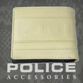 POLICE　メンズ　二つ折り財布　METRO  ホワイト【PA-58100-40】