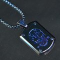 POLICE(ポリス)ネックレス PROWLERブルー【25607PSEBL】市原 隼人モデル