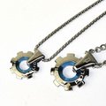 POLICE(ポリス) REACTOR ブルー ペアネックレス【24232PSN01&26135PSN01】