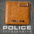 POLICE   財布　二つ折り　Avoid Ⅱ キャメル【PA-58601-25】