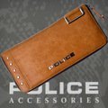 POLICE　長財布　Avoid Ⅱ　ファスナー付 キャメル【PA-58602-25】