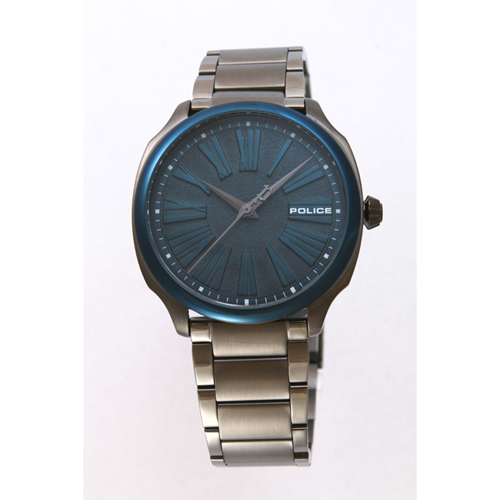 POLICE(ポリス)腕時計 BAXLEY ブルー/ブラック【15508JSUBL-03M】